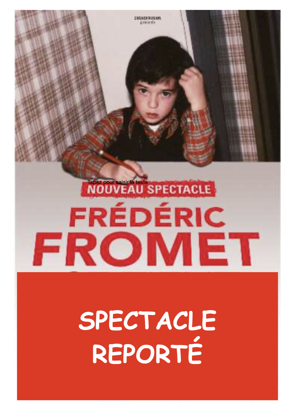 Frédéric FROMET - Se tient à carreau