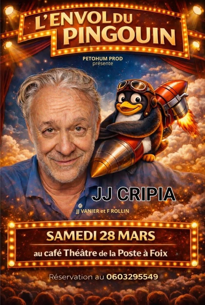 Jean Jacques CRIPIA - L'envol du pingouin